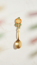 Pumpkin Accent Vintage-Modern Sugar Spoon